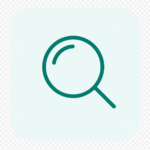 Green magnifying glass icon representing Pronomix integrated search solutions